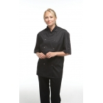 B. Stainless steel chefs jacket short sleeve