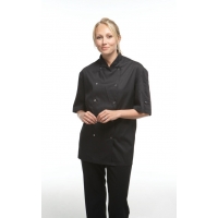 B. Stainless steel chefs jacket short sleeve