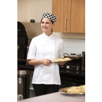 B. Stainless steel press stud chefs jacket