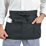 A. Black money pocket apron