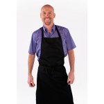 Plain bib apron no pockets
