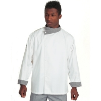 Executive - Contrast Front Opening Tunic