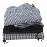 Elasticated Mini check Chefs Trousers