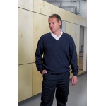 V-Neck Sweater - Woolblend