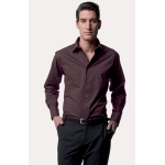 Stretch fabric - Mens Long Sleeve Fitted Shirt