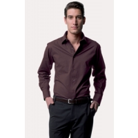 Stretch fabric - Mens Long Sleeve Fitted Shirt