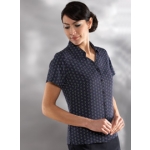 Ladies Short Sleeve 'Diamond' Design Shirt