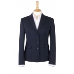 Ritz 3 button jacket with double breasted lapel