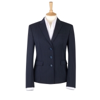 Ritz 3 button jacket with double breasted lapel