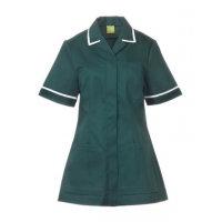 Bottle Green Square Collar  Tunic