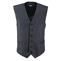 Patterned morning stripe male  waistcoat