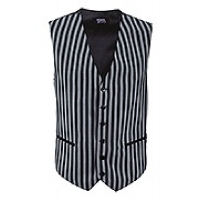Patterned city stripe waistcoat male