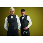 Patterned  silver diamond  male waistcoat