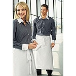 Cotton Polyester Woven Stripe Blouse