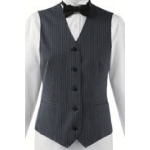 Patterend morning stripe female waistcoat