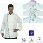 Executive jacket with coloured piping