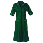 Round Collar Housekeeping Dress