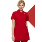 Feature button tunic