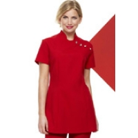 Feature button tunic