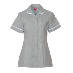 Smoke grey round collar tunic