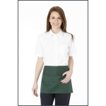 Short apron with 3 pockets