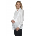 Long sleeve maternity blouse