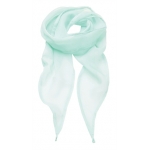 Aqua Blue Chiffon Scarf