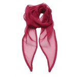 Hot Pink Chiffon Scarf