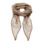 Khaki Chiffon Scarf