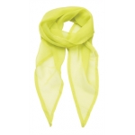 Lime Chiffon Scarf