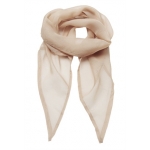 Natural Chiffon Scarf