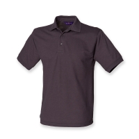DARK GREY Unisex Henbury Polo shirt