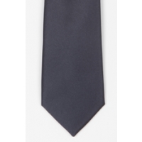 Navy Skinny 5cm satin tie