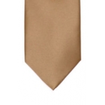 BEIGE 8cm satin tie
