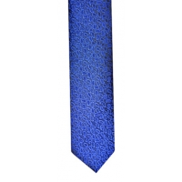 6cm Blue patterned tie