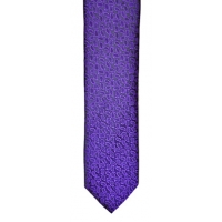 6cm Purple patterned tie