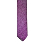 6cm Fuschia patterned tie