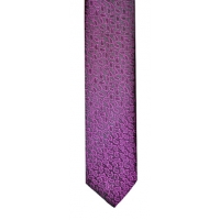 6cm Fuschia patterned tie