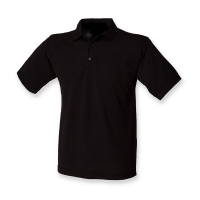 BLACK UNISEX POLO SHIRT