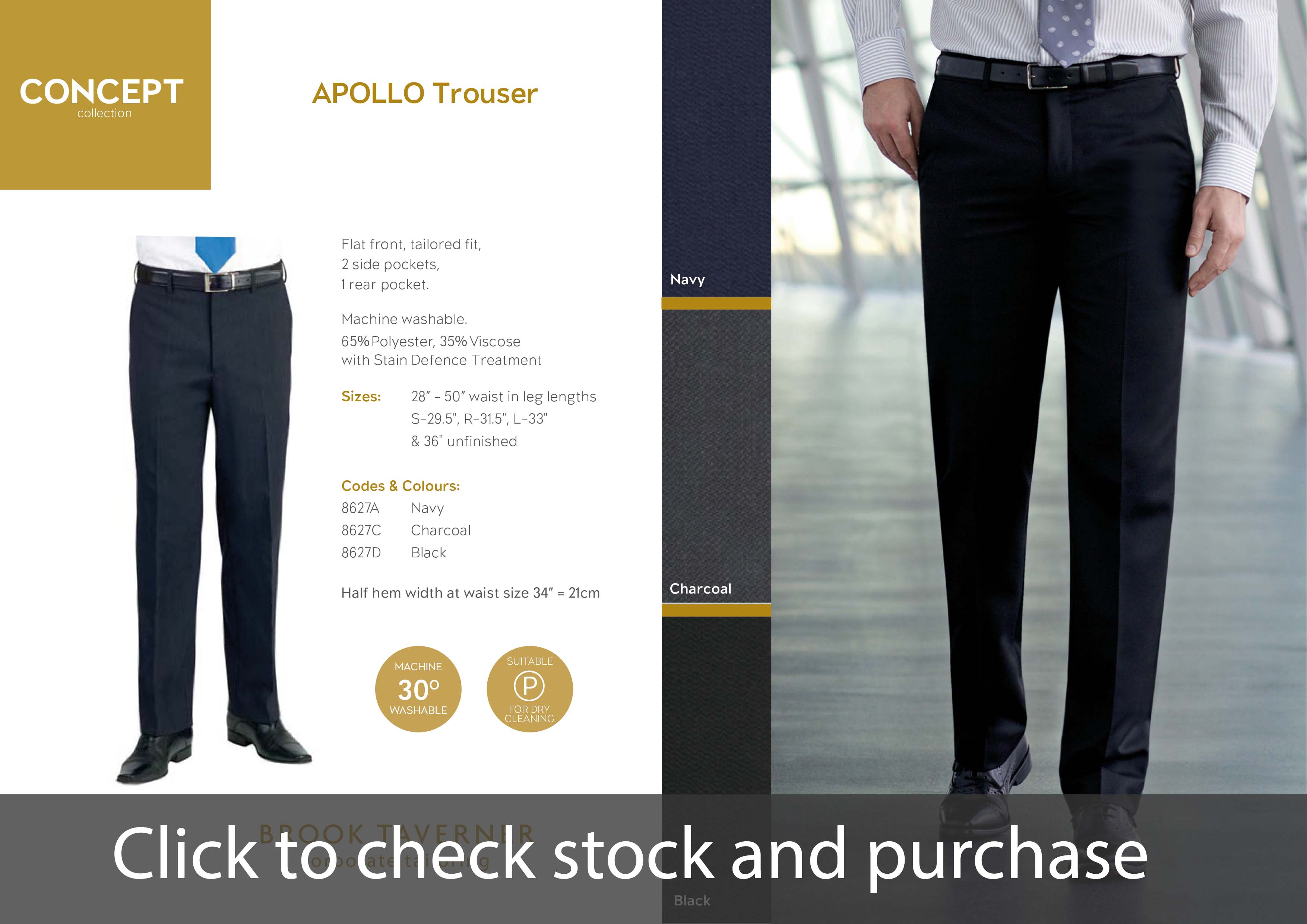 CONCEPT APOLLO TROUSERS 8627