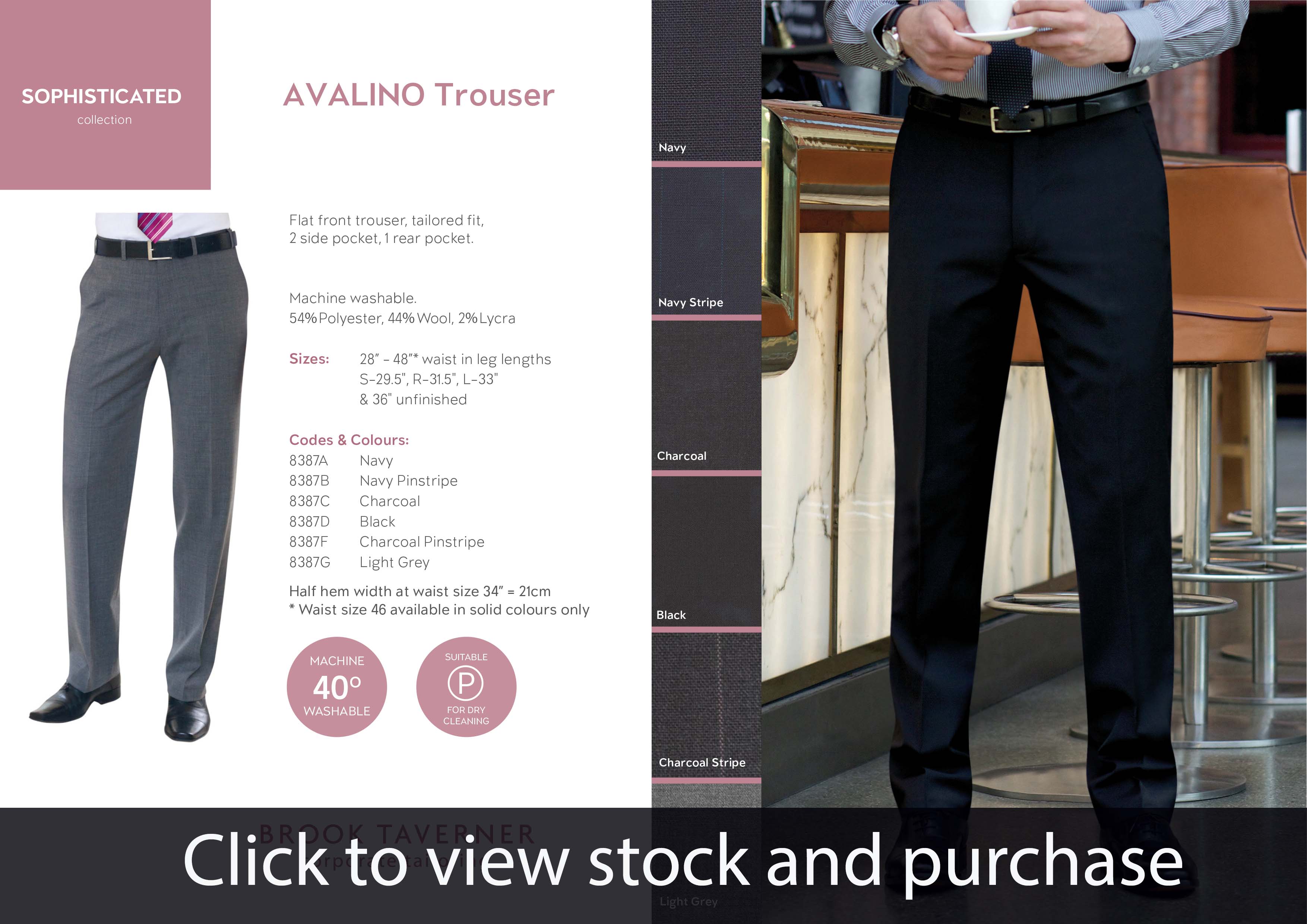 Brook Taverner Avalino Trousers