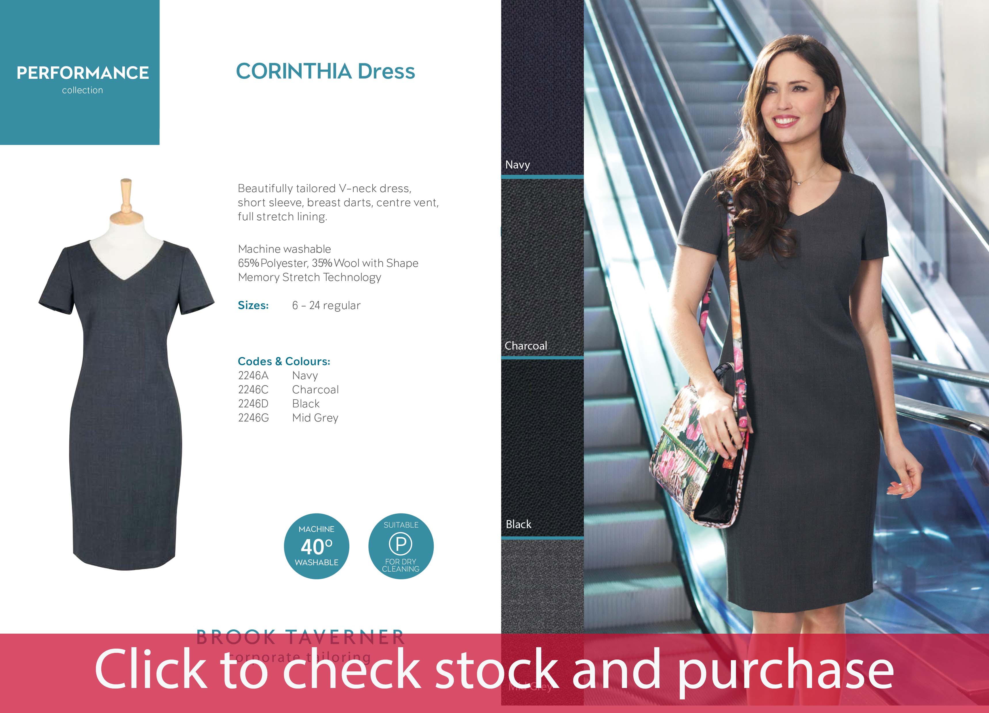 2246 CORINTHA DRESS