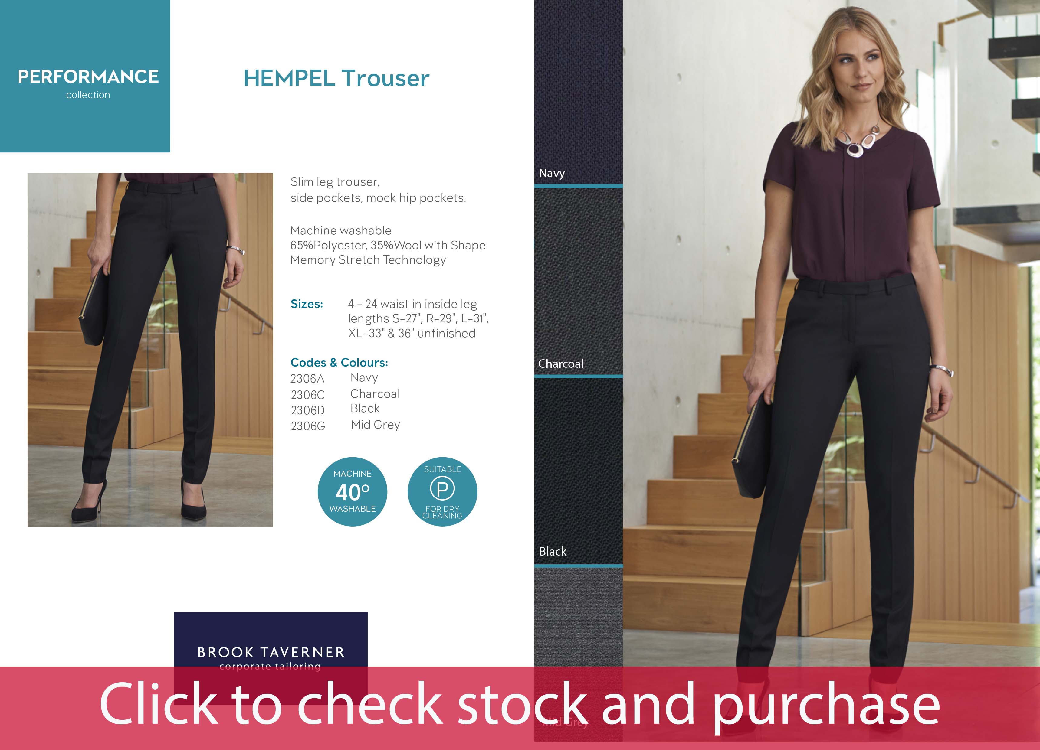 2306 HEMPEL TROUSERS