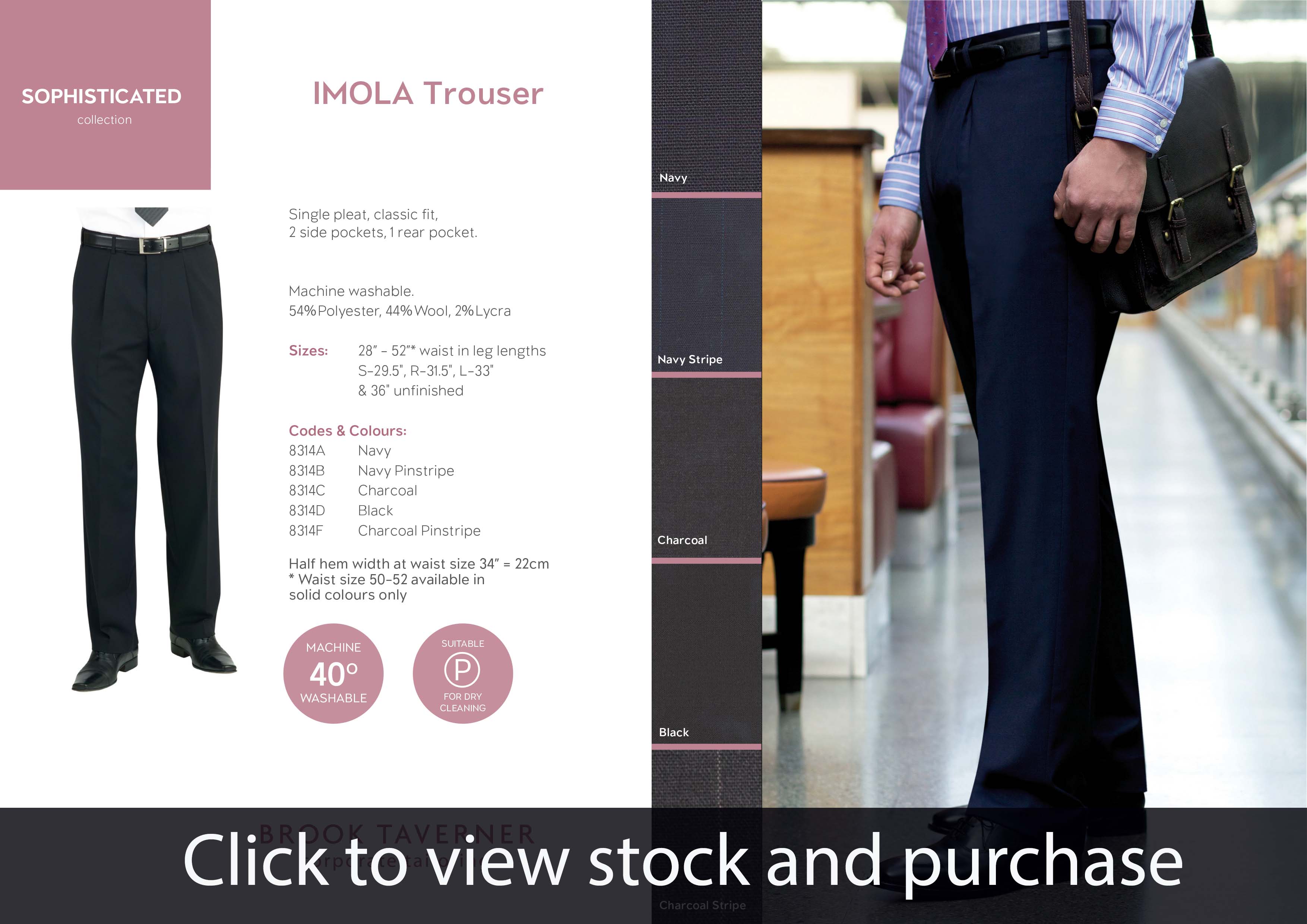 Brook Taverner Imola Trousers