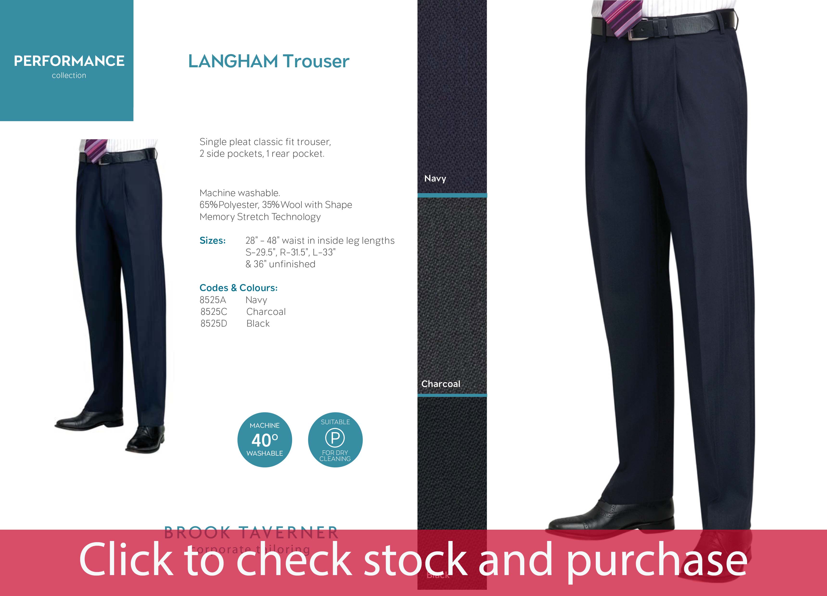 8525 LANGHAM TROUSERS