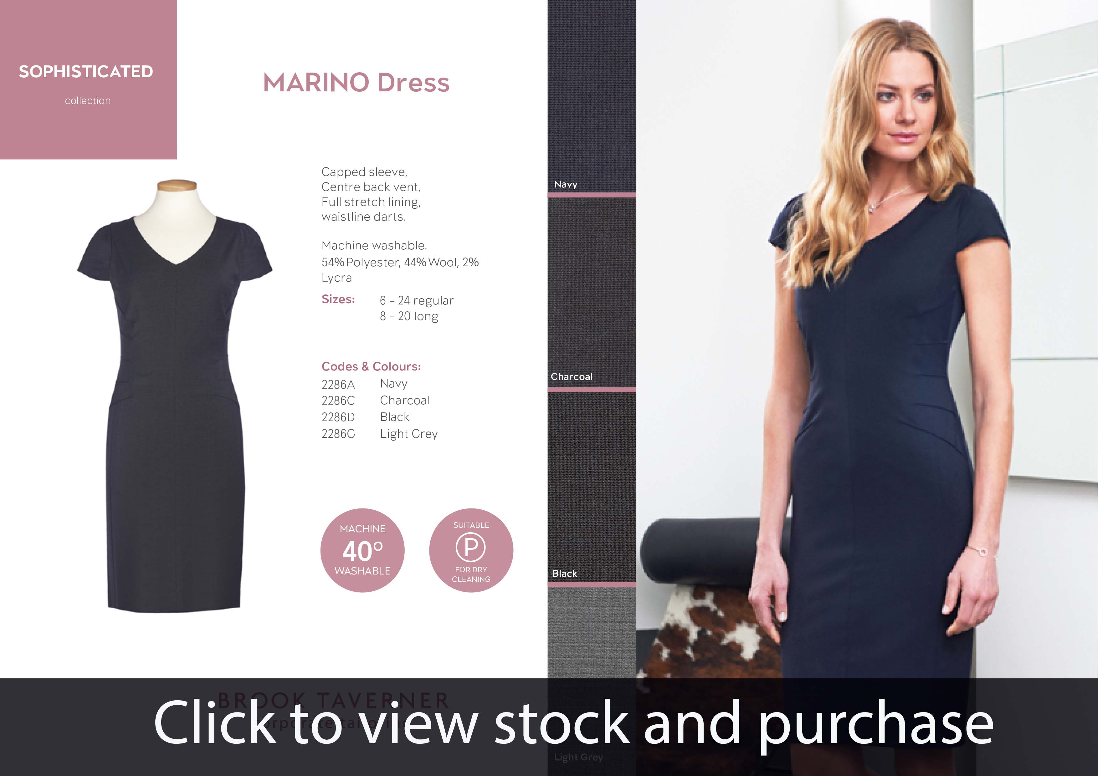 Brook Taverner Marino Dress