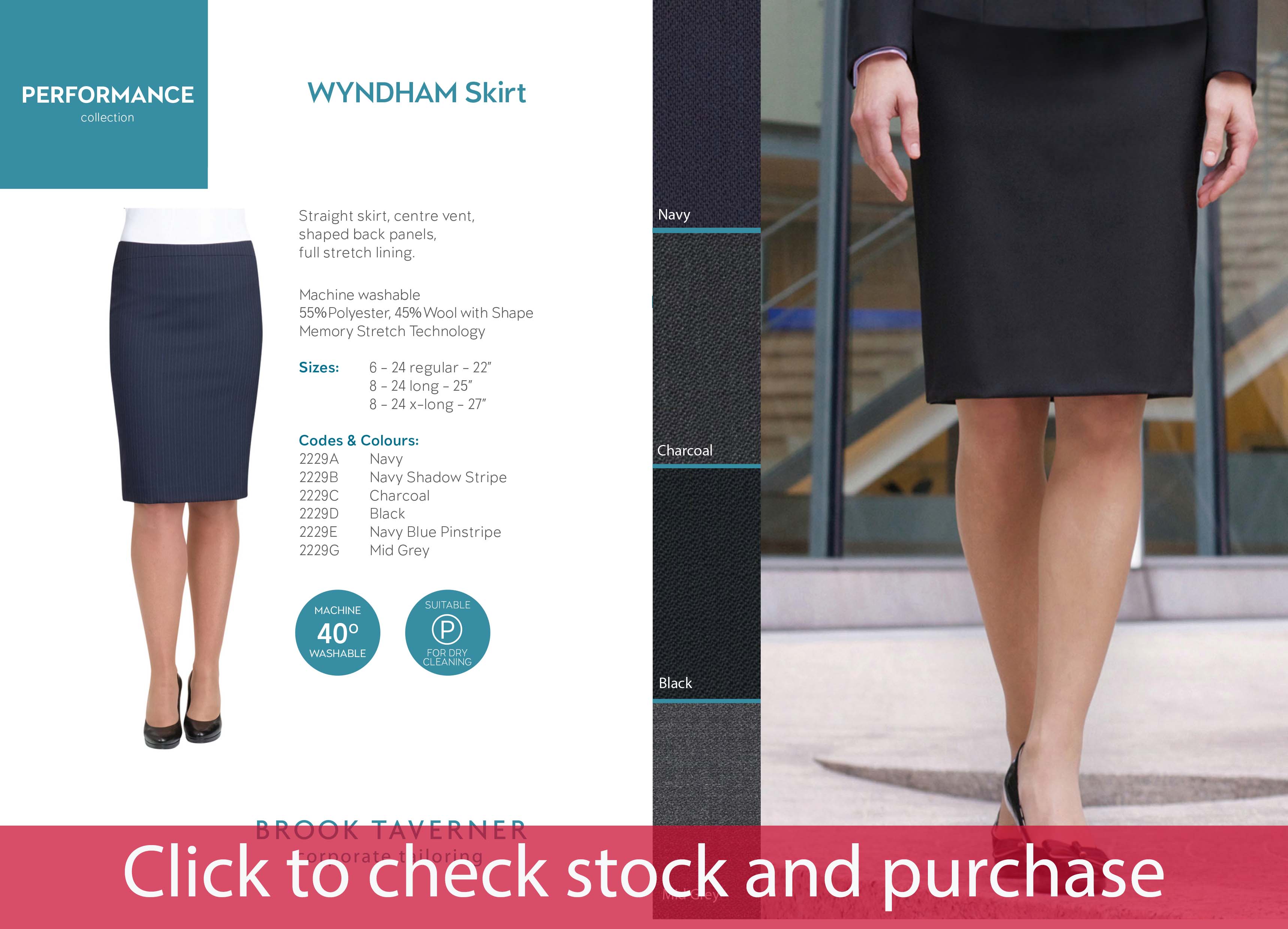 2229 WYNDHAM SKIRT